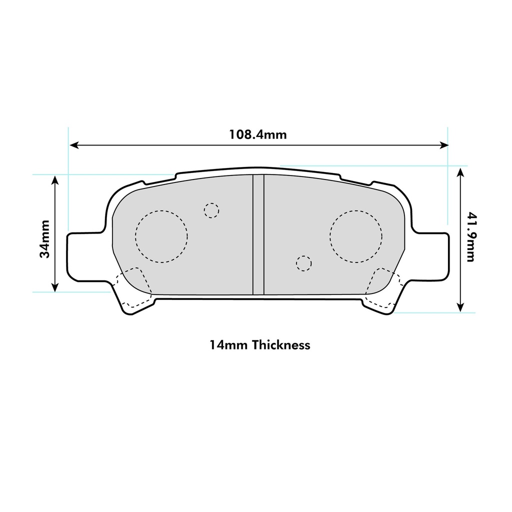 Mintex MRM1802 Brake Pads