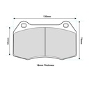 Mintex F4R Brake Pads