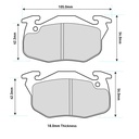 Mintex F4R Brake Pads