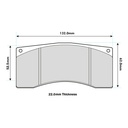 Pagid RSL19 Brake Pads
