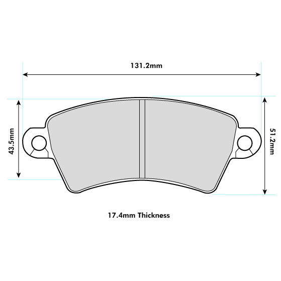 PBS Brakes ProTrack Brake Pads