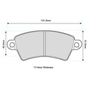 PBS Brakes ProRace Brake Pads