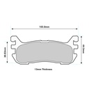 Mintex M1155 Brake Pads