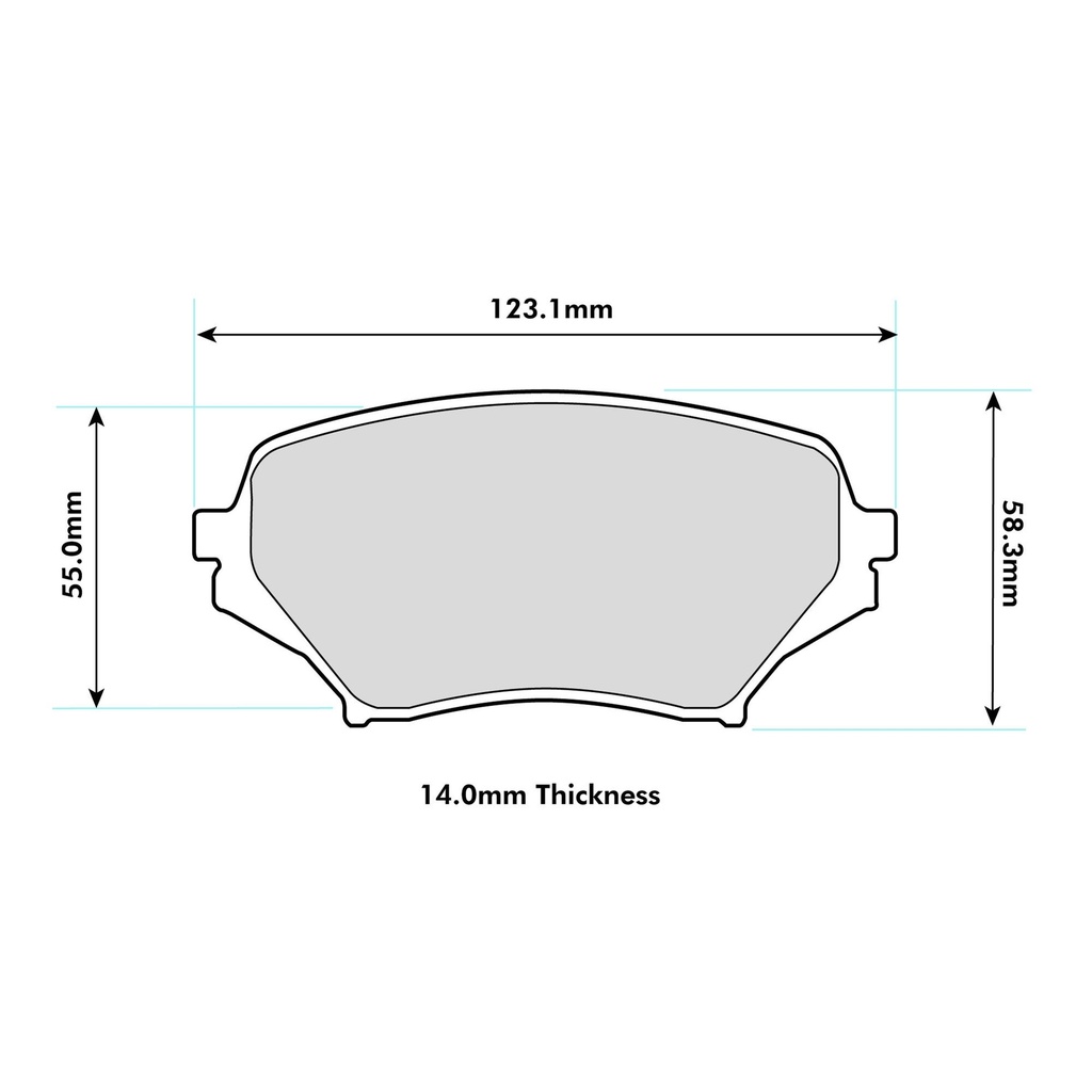 Mintex F2R Brake Pads