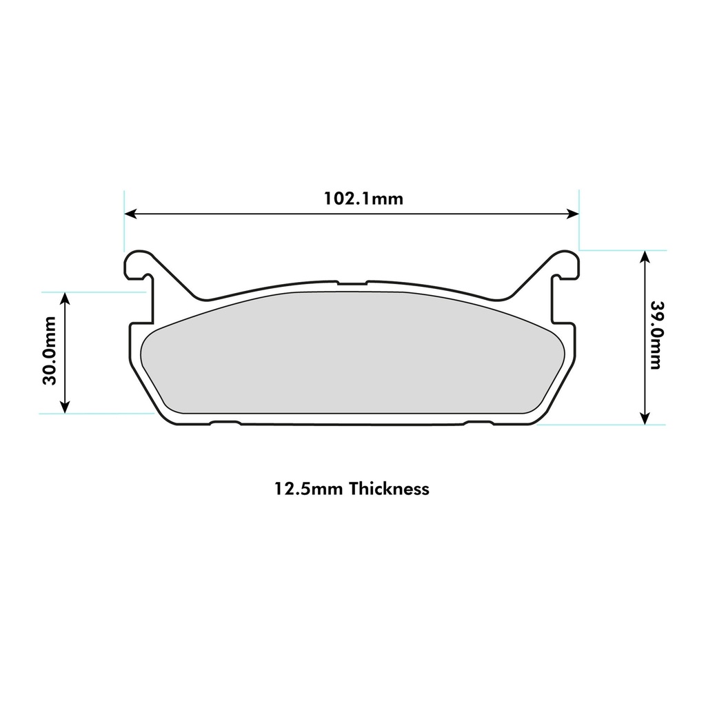 Mintex M1155 Brake Pads