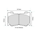 PBS Brakes ProRace Brake Pads