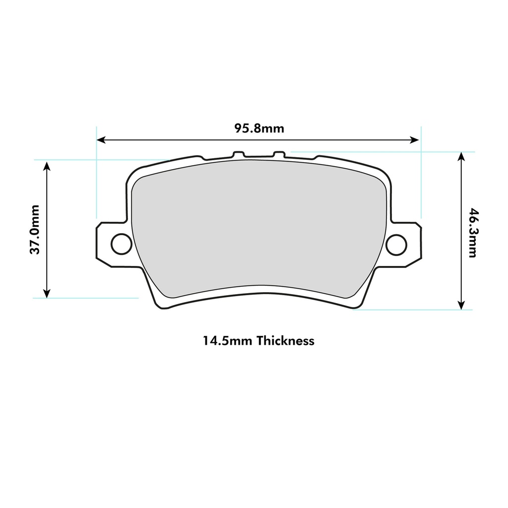 Endless MX72 Brake Pads