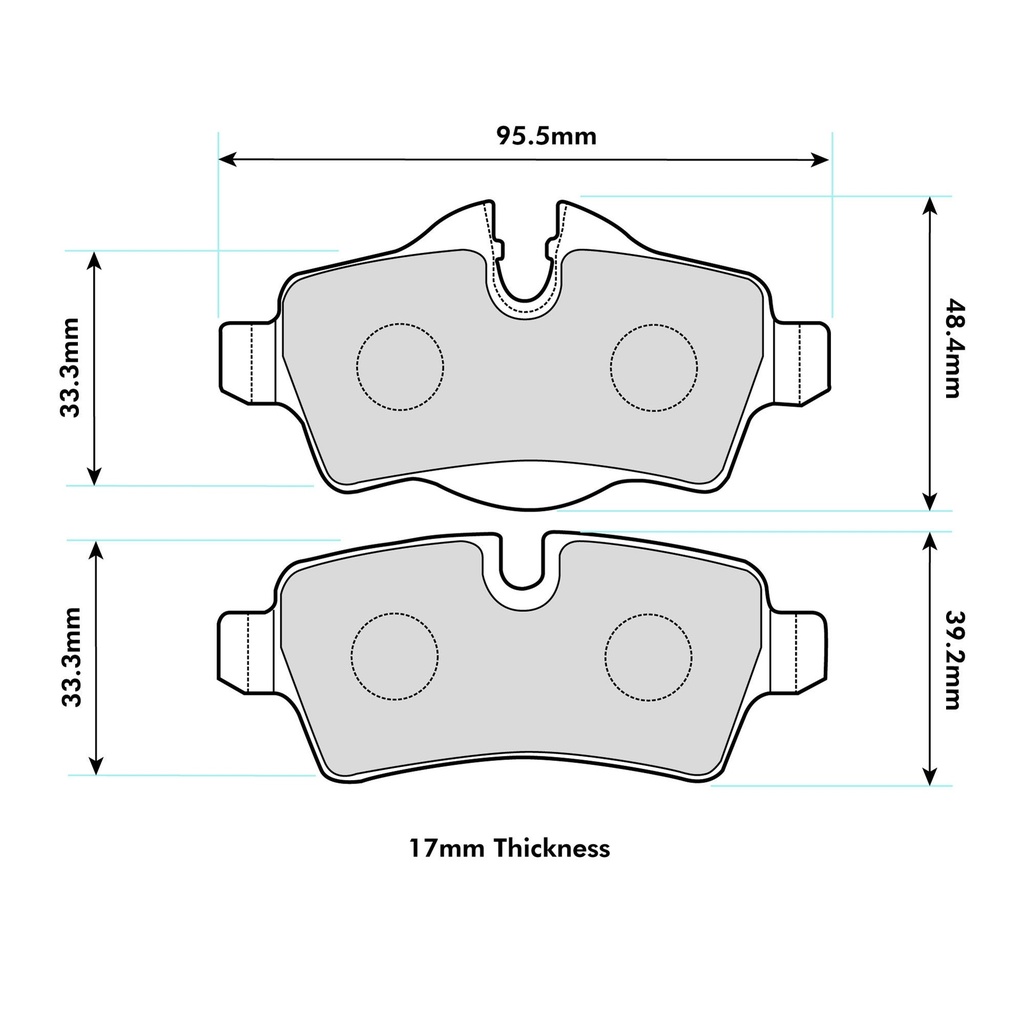 Endless MX72 Brake Pads