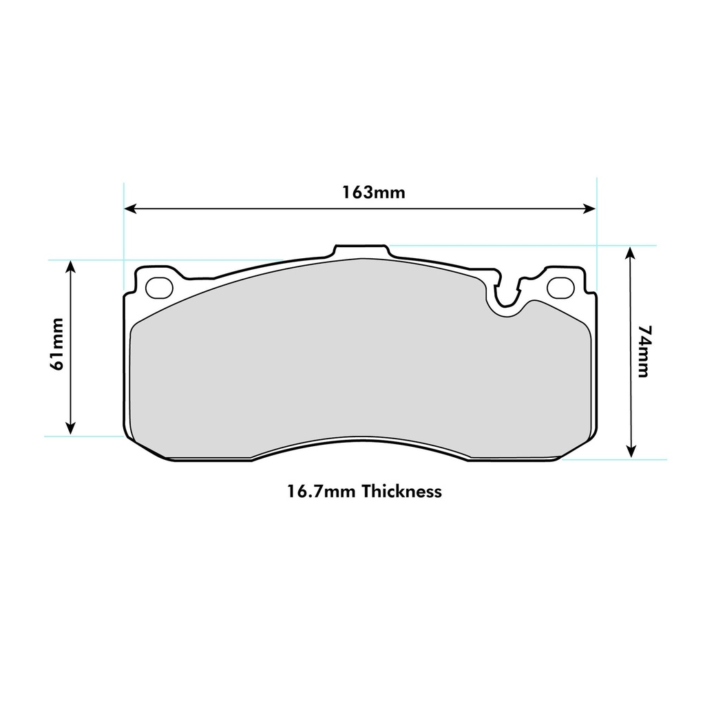 Endless MX72 Brake Pads