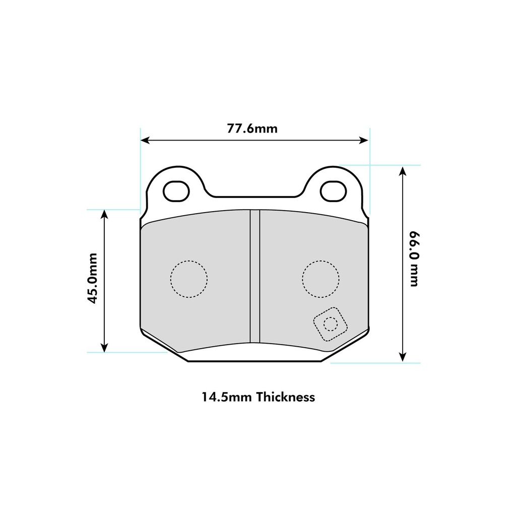 Endless MX72 Brake Pads To Fit AP Racing CP5111 / OE Caliper