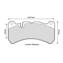 Ferodo DS3.12 Brake Pads