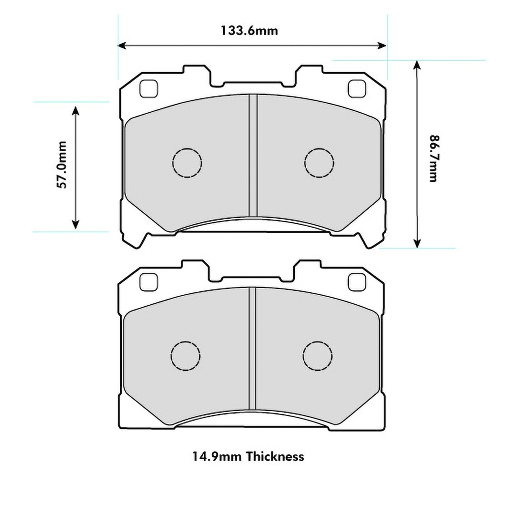 EBC Brakes RP-X Brake Pads