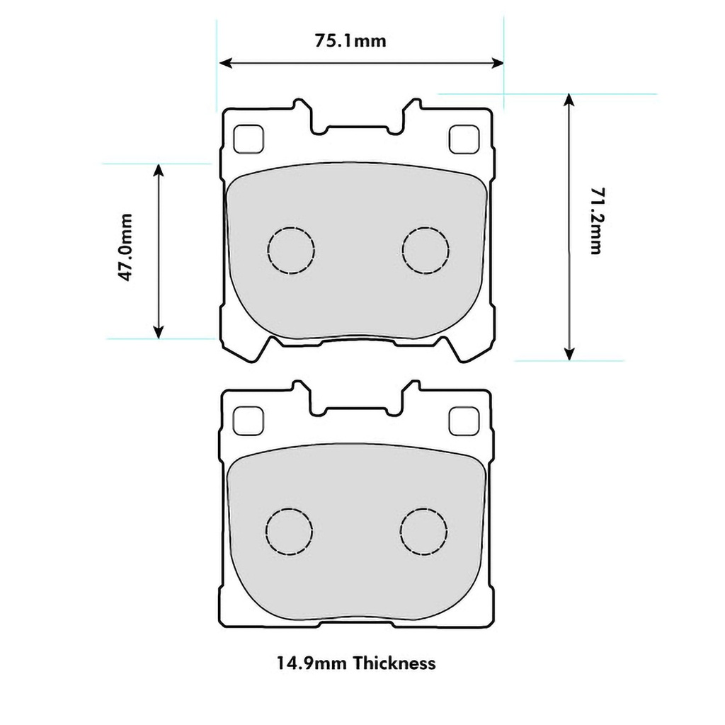Ferodo DS2500 Brake Pads