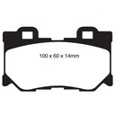 EBC Brakes Redstuff Performance Brake Pads