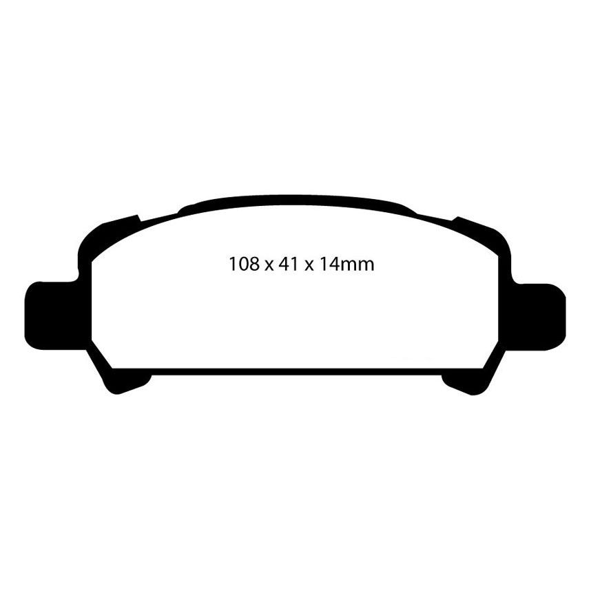 EBC Brakes Redstuff Performance Brake Pads