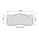 Ferodo DS3000 Brake Pads