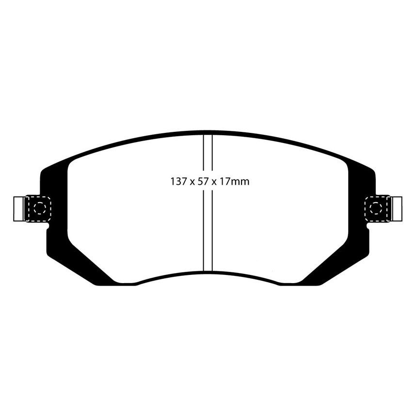 EBC Brakes Redstuff Performance Brake Pads