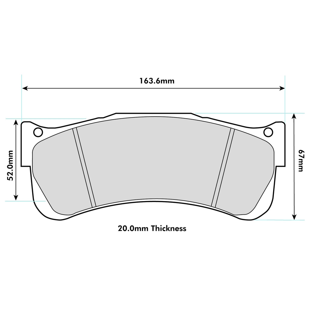 Pagid RSL29 Brake Pads To Fit Brembo 07.7293 / OE Calipers