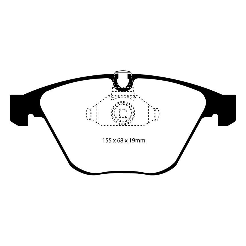 EBC Brakes Yellowstuff Performance Brake Pads