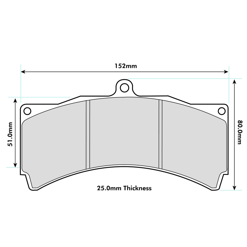 Pagid RSL29 Brake Pads To Fit AP Racing Various Calipers