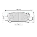 Ferodo DS2500 Brake Pads