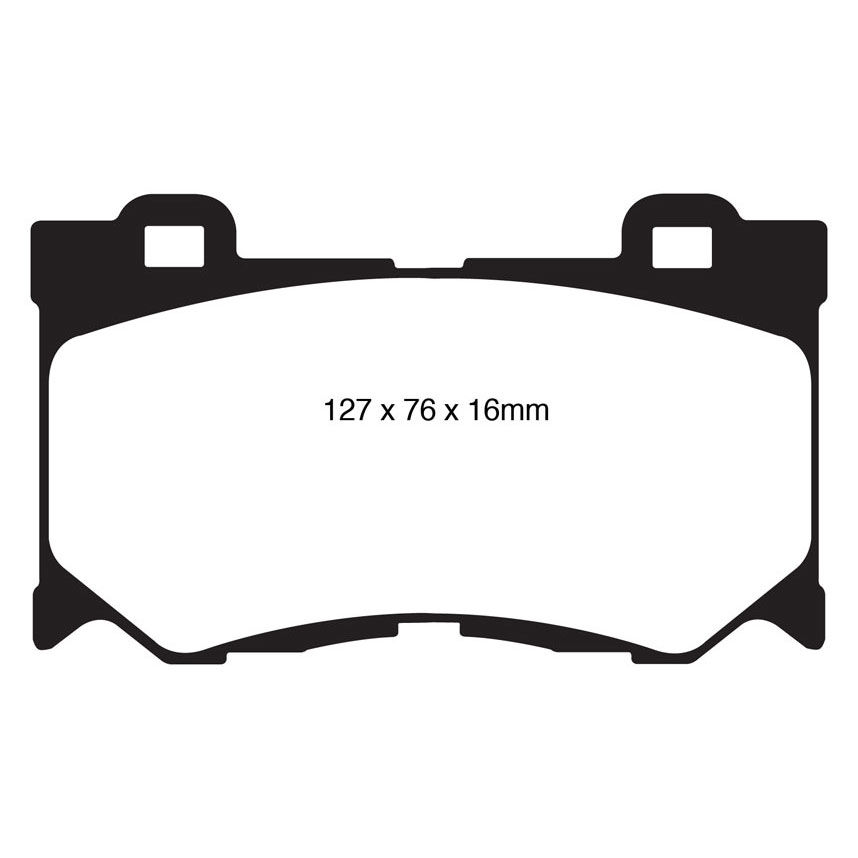 EBC Brakes Yellowstuff Performance Brake Pads