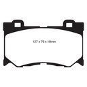 EBC Brakes Yellowstuff Performance Brake Pads