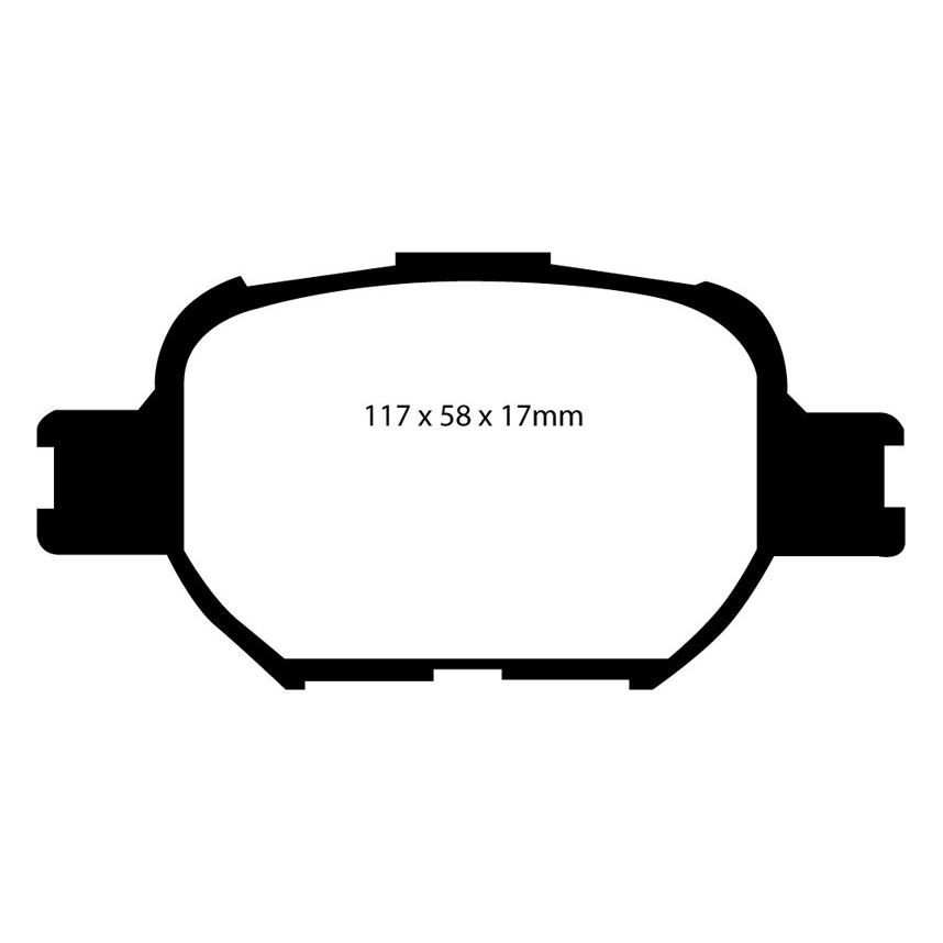 EBC Brakes Redstuff Performance Brake Pads