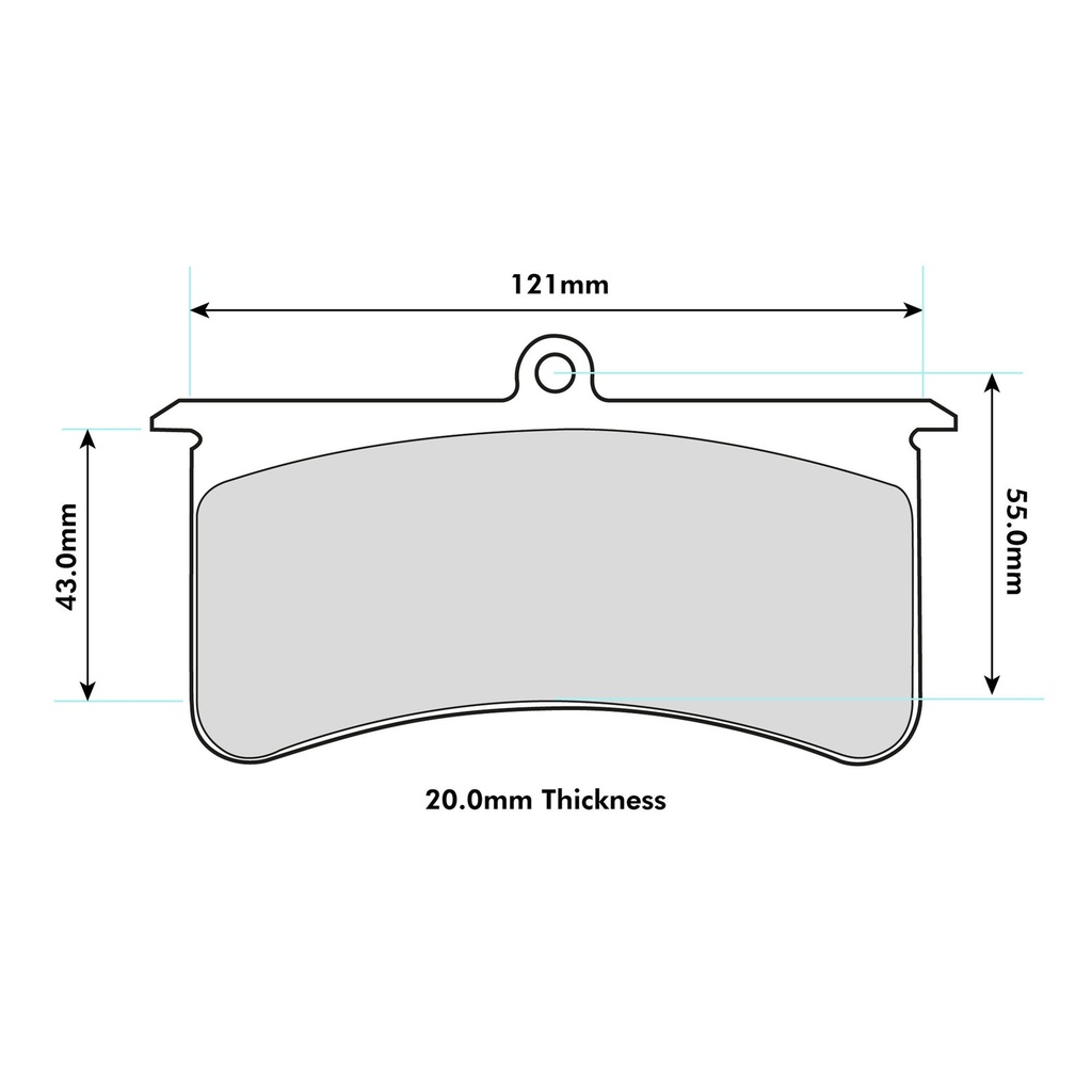Performance Friction 01 Brake Pads To Fit Wilwood Superlite 4 & 6 Piston Calipers