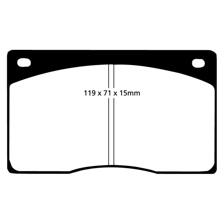 EBC Brakes Yellowstuff Performance Brake Pads