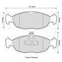 Pagid RS42 Brake Pads