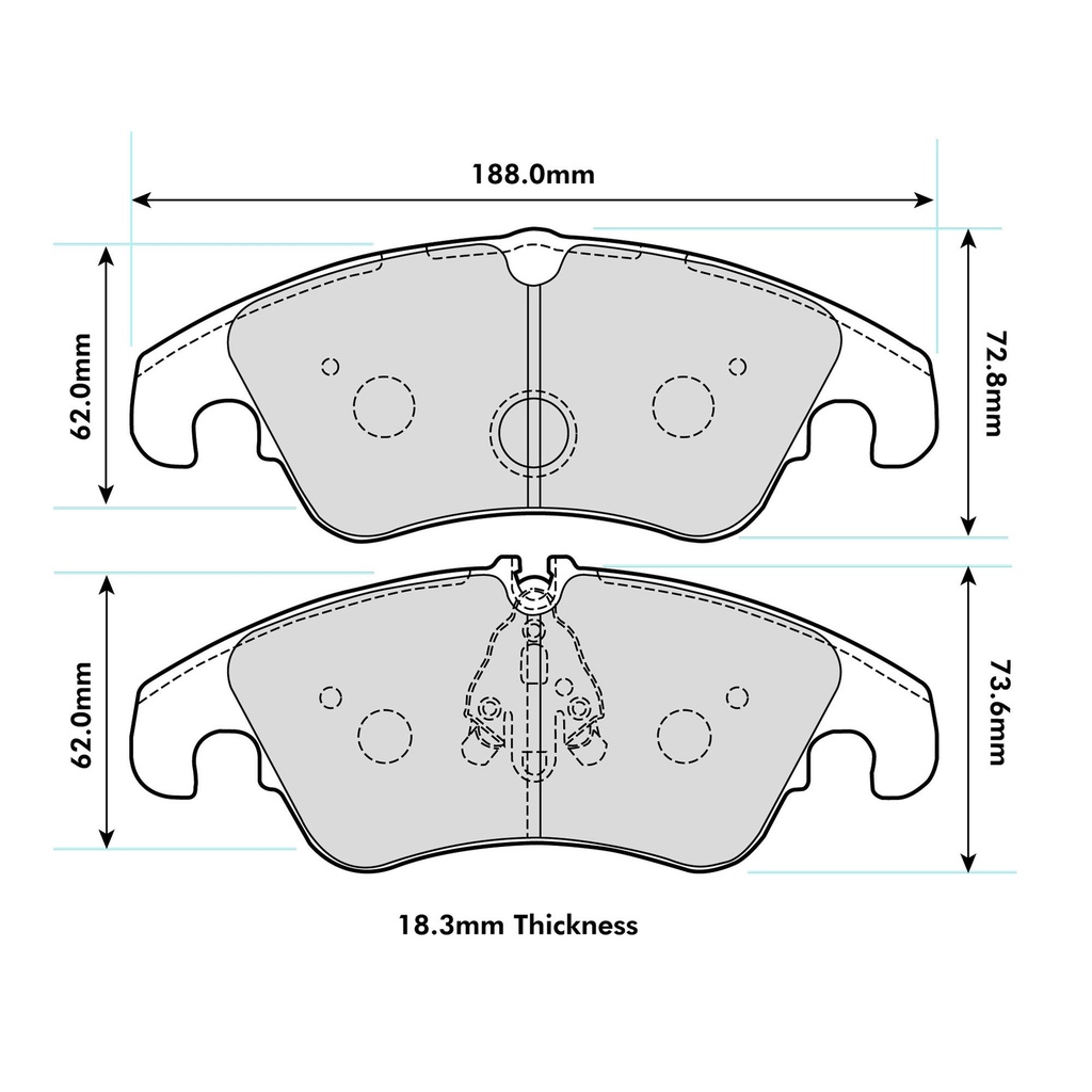 Pagid RSL1 Brake Pads