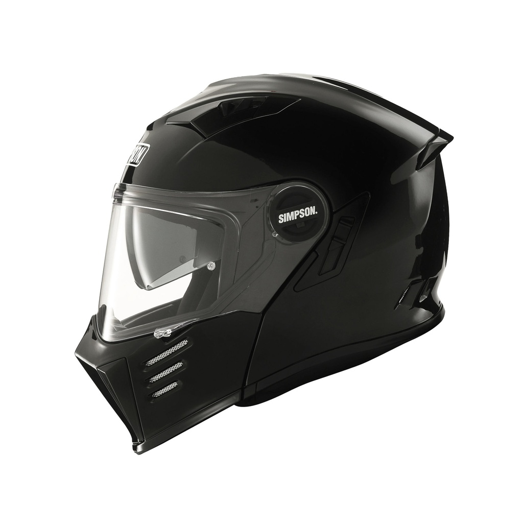 Simpson Darksome Plain Motorcycle Helmet