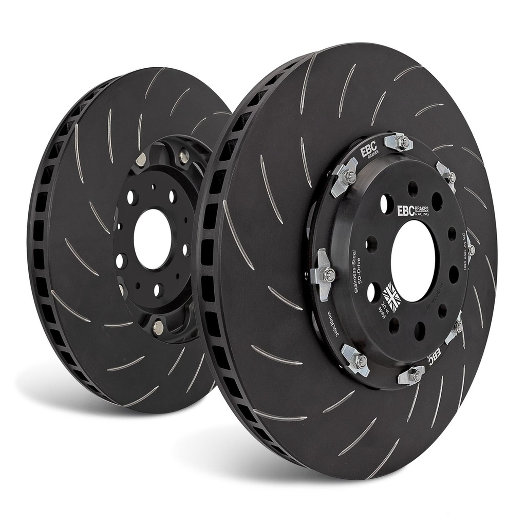 [EBCSG2F010] EBC Brakes Swept Groove 2-Piece Floating Brake Discs