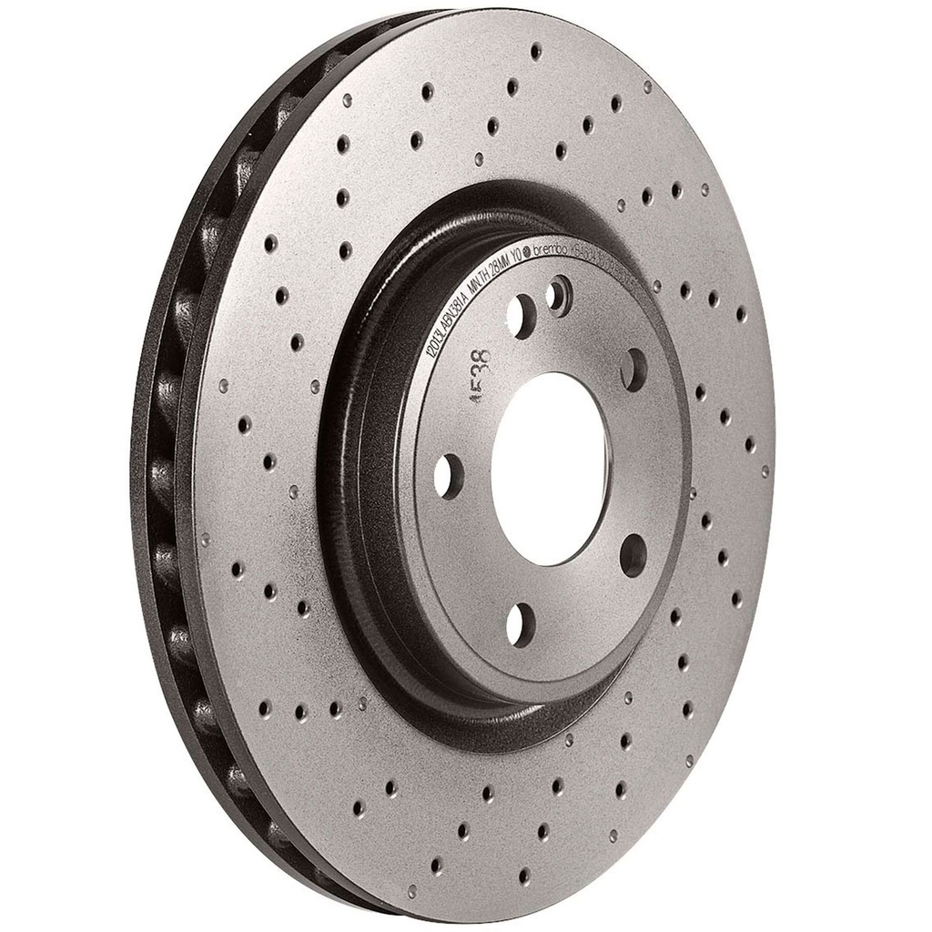[BRE09.8137.2X] Brembo Pair of Xtra Brake Discs