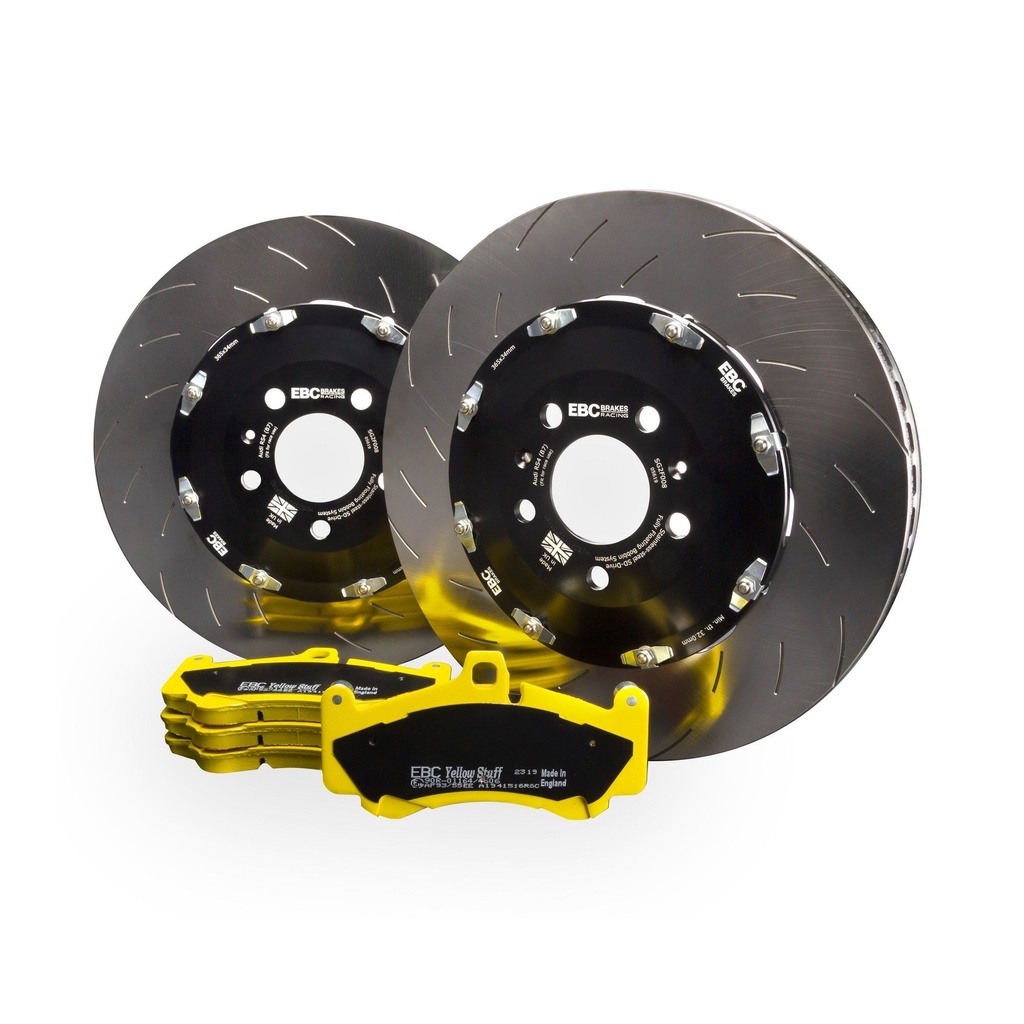 [EBCP2DK011Y] EBC Brakes P2DK 2 Piece Fully Floating Disc Kit With Yellowstuff Pads