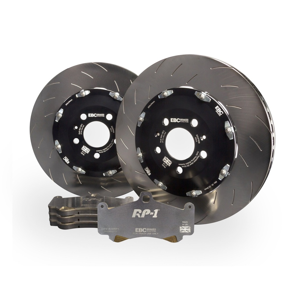 [EBCP2DK011RP1] EBC Brakes P2DK 2 Piece Fully Floating Disc Kit With RP-1 Pads