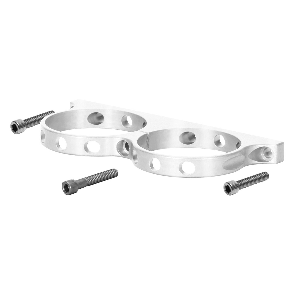 [7000516-3571660] Wilwood Single/Dual/Triple Billet Brake Fluid Reservoir Bracket (Single Reservoir, Aluminium)