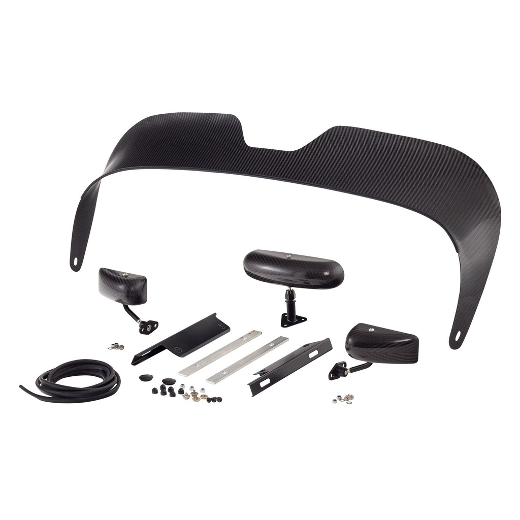 [241884-1730785] Caterham Windscreen Deflector Kit (Carbon Fibre)