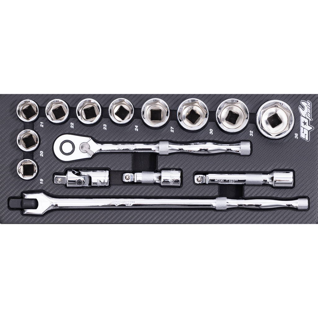 [SP50011] EVA TOOLKIT - 15PC METRIC - 1/2"