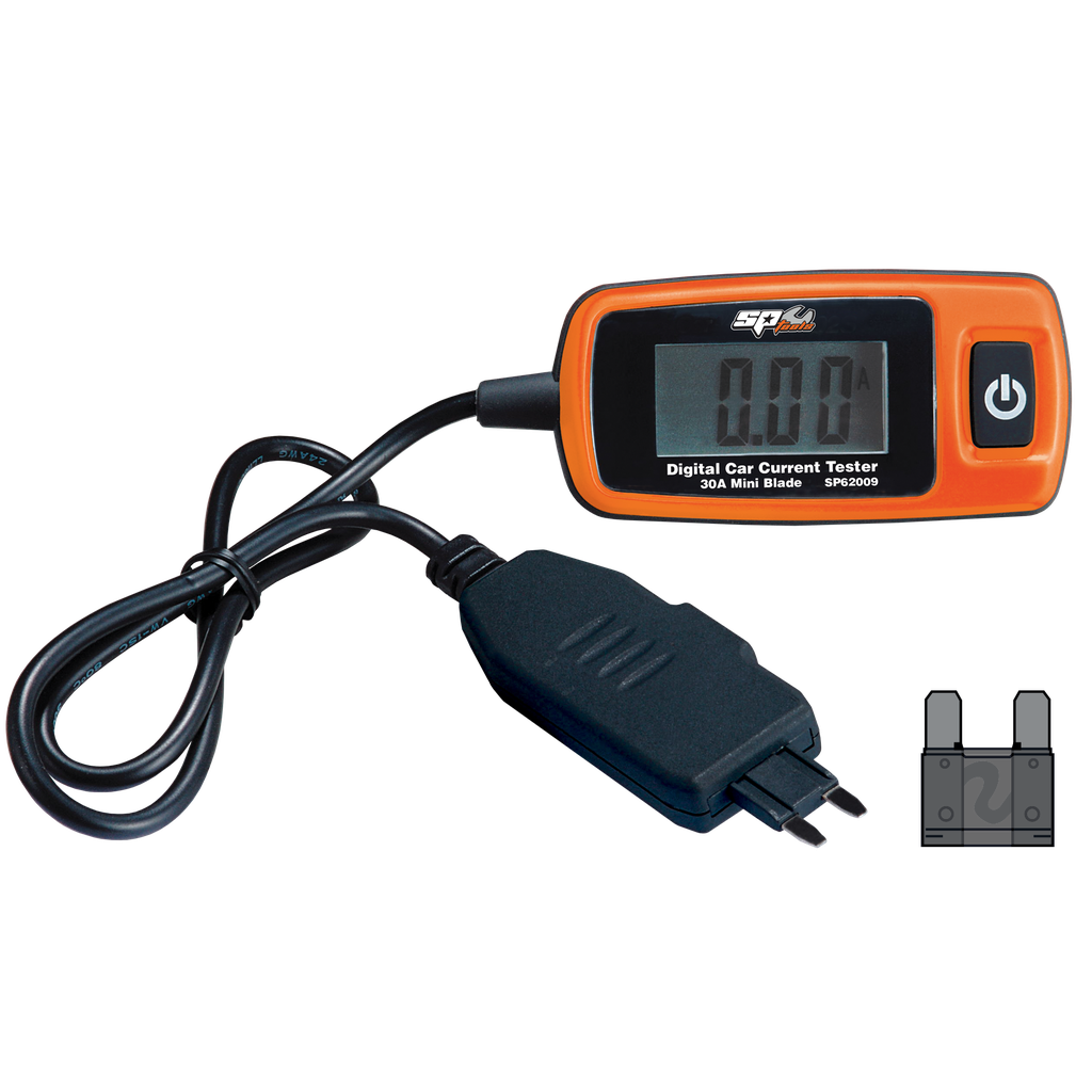 [SP62008] AUTO ELECTRICAL - CURRENT TESTER DIGITAL 30A MAX-BLADE