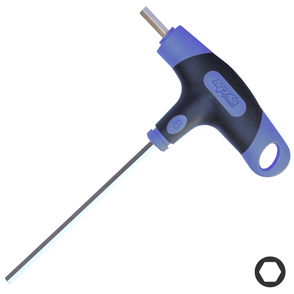 [SP34726] KEY SET - METRIC HEX T-HANDLE 6MM