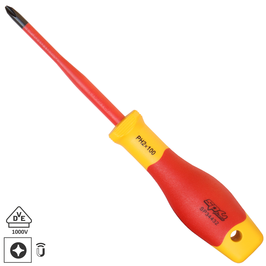 [SP34431] SCREWDRIVER - PHILLIPS VDE INSULATED 1 X 80MM