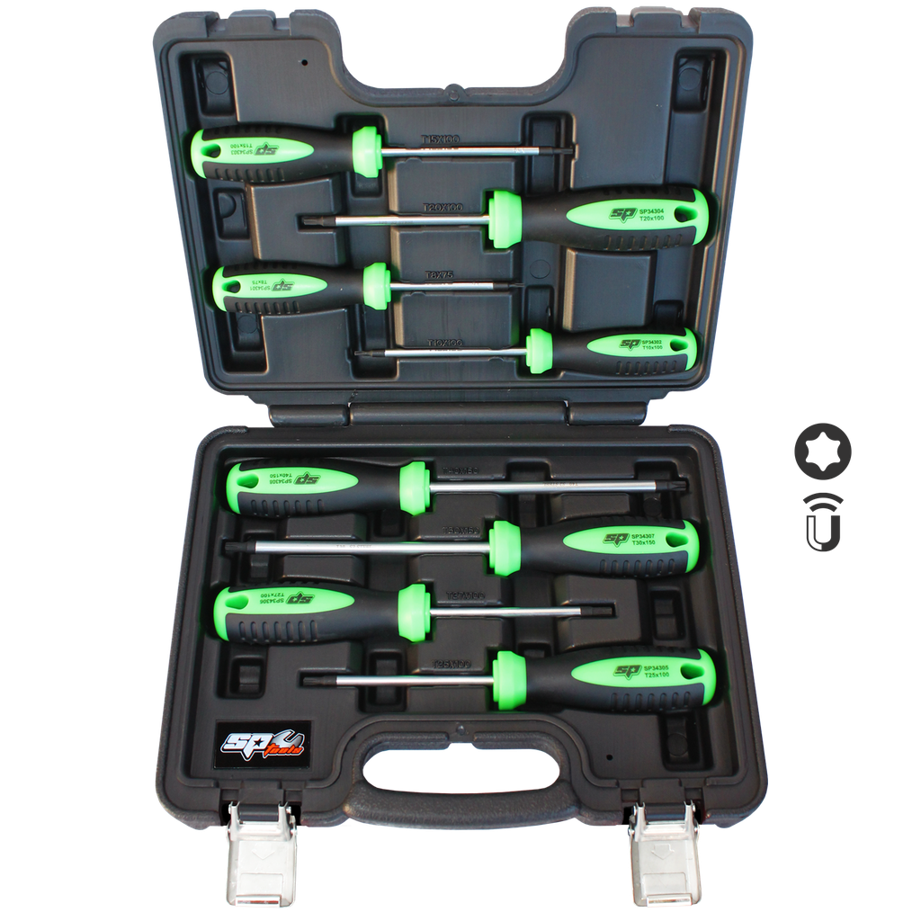 [SP34050] SCREWDRIVER SET - TORX TAMPER PROOF - 8PC SET