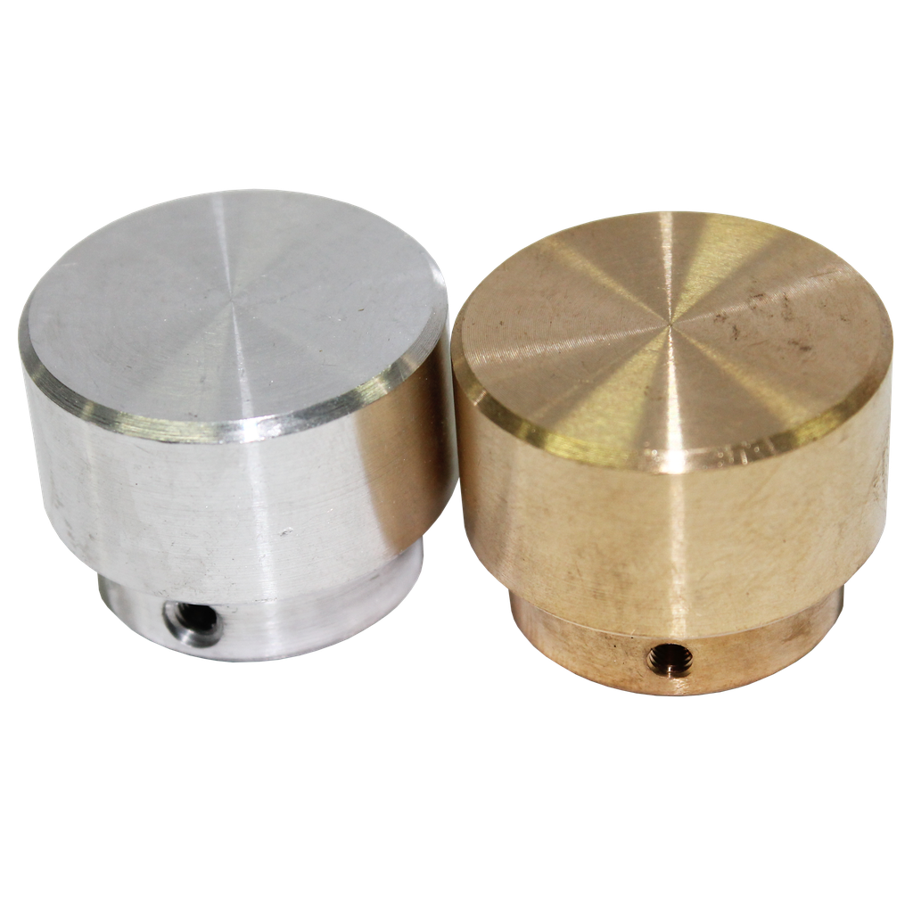 [SP30489] STRIKING TOOLS - HAMMER REPLACMENT DUAL HEADS ALUM. & BRASS - 50MM