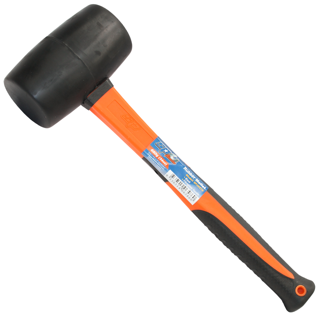 [SP30274] STRIKING TOOLS - HAMMER RUBBER MALLET BLACK - 454G/16OZ/1LBS