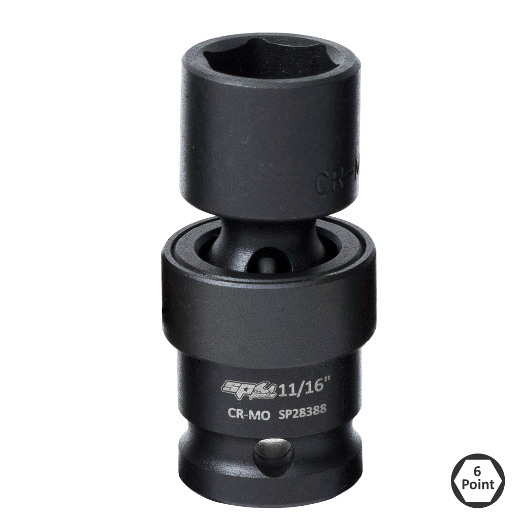 [SP28389] SOCKET IMPACT SWIVEL 1/2DR 6PT 3/4"