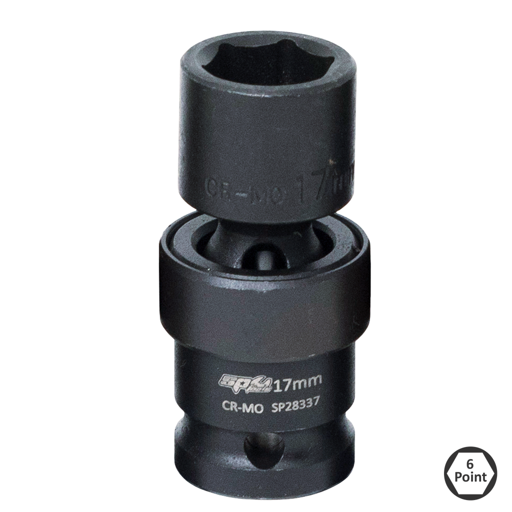[SP28334] SOCKET IMPACT SWIVEL 1/2DR 6PT 14MM