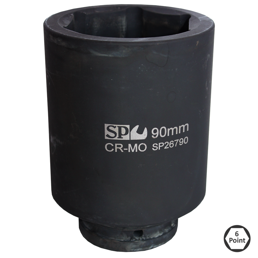 [SP26755] SOCKET IMPACT 1-1/2"DR 6PT DEEP METRIC 55MM