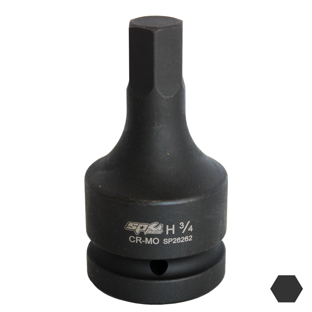 [SP26264] SOCKET IMPACT 1"DR INHEX SAE 7/8"